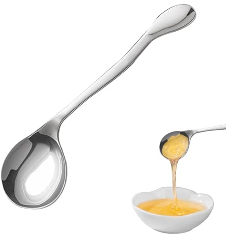 Cuillères incurvées pour adultes handicapés, ustensiles en acier inoxydable pour autonomie alimentaire – Cuillères angulaires pour auto-alimentation – Pour personnes handicapées, soignants, maisons