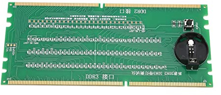 BowyTrading Computer-Speicherkarte mit LED, PC-Mainboard-Speicherkarte, DDR2 DDR3 2-in-1-Desktop-Mainboard, Emitting Diodes Indir für und Motoards,