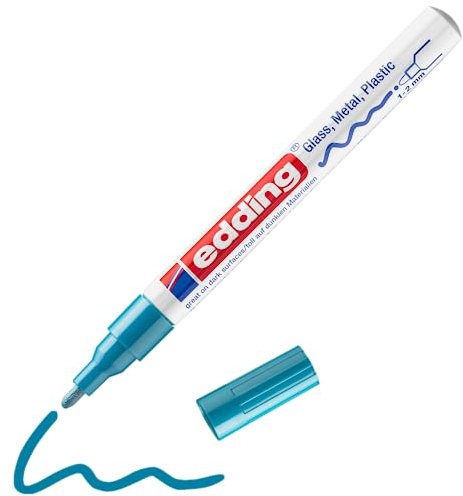 Edding 751 Marqueur Peinture Largeur de trait : 1-2 mm Bleu Ciel