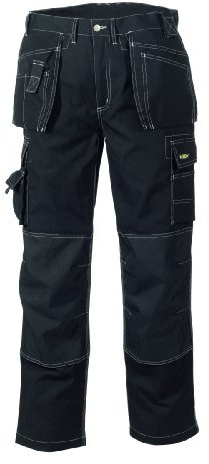 teXXor Arbeitshose Twill Bundhose T/C Panama Canvas Arbeitsbundhose schwarz 42