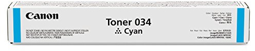Canon 034 7300pages Cyan - Laser Toner & cartridges (Cyan, Laser, Cano