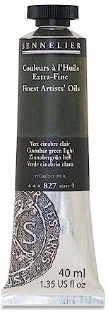 Sennelier Couleurs à l'huile : 40ml Cinnabar Vert Clair