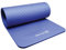 Fitness Mad Trainingsmatte Yogamatte Gymnastikmatte mit Tragegurt - Übungsmatte in Blau - 1,82 m x 58 cm - NBR Schaumstoff ohne Metallelemente - Antibakterielle Oberfläche - Ideal für's Training Zuhause, im Fitnessstudio & in der Sporthalle