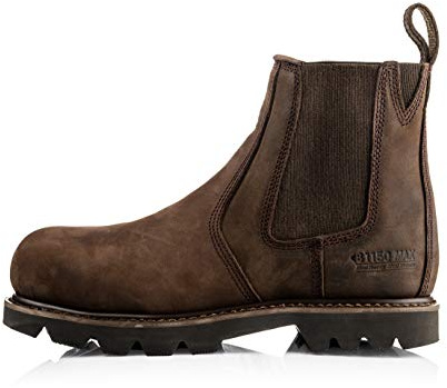 Buckler B1150 CO Steel Toe Cap Dealer Brown - Size 8 UK