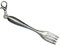 Miniblings Fork Cutlery Charm Pendant Zipper Pull Bracelet Wristlet Forks Silver