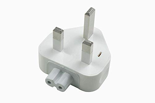 UK 3 Pin Power Plug Duckhead 10 W and 12 W power supply for All Types of Macbook Power Charger 10W and 12W USB-C Power Adapters, MagSafe and MagSafe 2 Power Adapters by TB