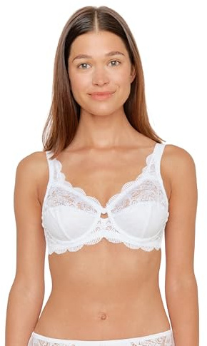 Susa BH Damen mit Bügel Latina I Damen-BHS mit GR oßen, genähten Cups und längenverstellbaren Trägern I Gute Passform