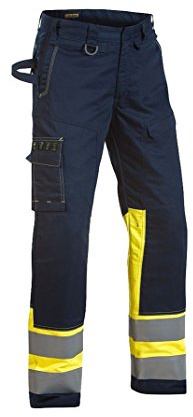 Blakläder 147815148933 Multinorm Bundhose in marineblau-gelb