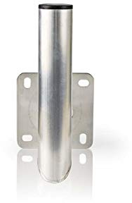 Nedis - Satelliten-Wandhalterung - Satellitenschüssel - Antennen - L-förmig - 450 mm -Maximale Schüsselgröße: 100 cm - Aluminium - Silber