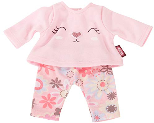 Götz 3403025 Babykombi Sommerhase - Puppenbekleidung Gr. S - 2-teiliges Bekleidungs- und Zubehörset für Babypuppen 30 - 33 cm