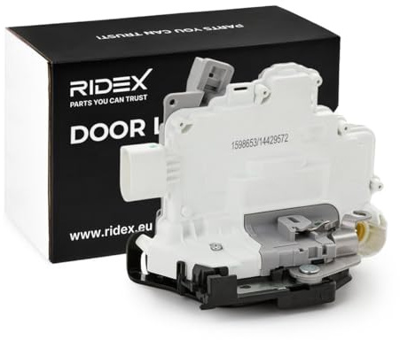 RIDEX 1361D0092 Cerradura de puerta eléctrico Delante, Izquierda Compatible con SEAT Leon II Hatchback 1P1