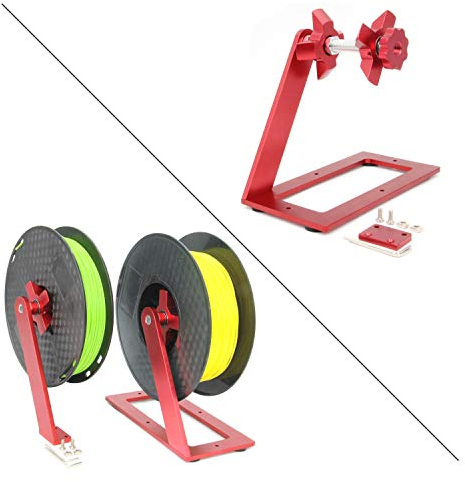 Befenybay 3D-Drucker-Filamenthalter mit Sockel für konzentrische Spulenfilamenthalterung für PLA/ABS/Nylon/Holz/TPU/anderes 3D-Druckmaterial (konzentrische Spule mit Sockel)
