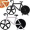 Tagliapizza Bicicletta Pizza per Biciclette Taglio Bicicletta Pizza Cutter Tagliapizza Ruota Bicicletta Rotelle Tagliapizza Tagliapizza Bici 2 Pezzi Utensili da Cucina Decorazione Regali Creativi