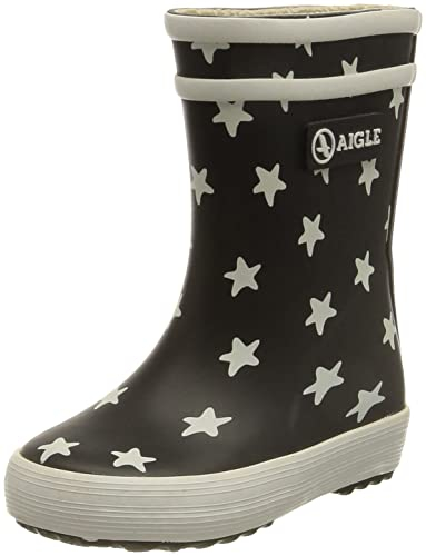 Aigle Baby Flac Theme, Stivali in Gomma, Unisex - Bambini e ragazzi, Marine Star, 22 EU