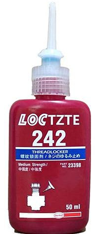 50ml frein filet bleu auto, frein filet fort| colle anaérobie bloc écrou pour Étanchéifier Freiner Les écrous et Boulons, Protège Contre la Corrosion