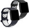 kwmobile Pulsera Compatible con Xiaomi Mi Watch Lite/Redmi Watch Correa - 2X Correas de Silicona Flexible - Tamaño Ajustable