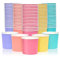 MATICAN Lot de 100 gobelets jetables en papier pour crème glacée chaude et froide, 325 ml, 5 couleurs pastel