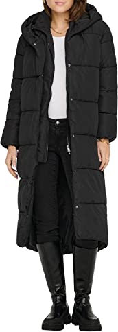 ONLY Womens Black Coat
