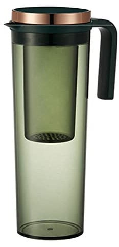 Luxshiny Water Pitcher with Fruit Infuser Water Carafe Jug for Cold Tea, Coffee, Water, Juice, Vodka, Tequila