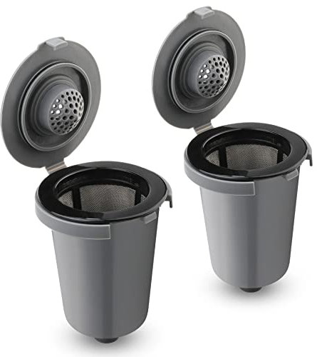 Reusable Filter Cup for Cuisinart, Gray (2 Pack)