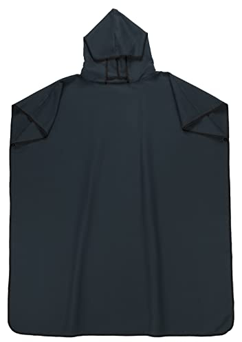 Coptiner Poncho Handtuch Surf Poncho mit Kapuze Mikrofaser Herren und Damen Changing Robe Umziehhilfe Strand Badeponcho Badetuch für Erwachsene Strand Surfen Schwimmbad Reisen Camping (Schwarz)