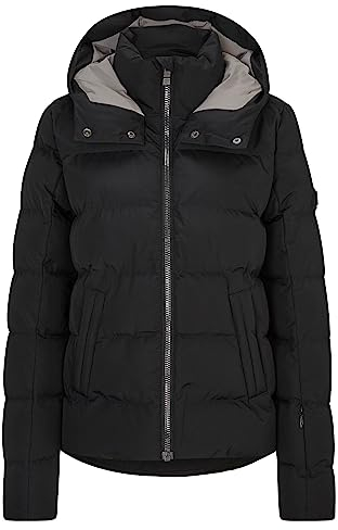 Ziener Damen TUSJA Ski-Jacke/Winter-Jacke | warm, atmungsaktiv, wasserdicht, black, 40