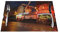 Moulin Rouge Tischsets Set mit 6 Stück, hitzebeständige, rutschfeste Tischsets für Esstisch, waschbar, langlebig, PVC-Vinyl, gewebte Tischsets