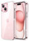 JETech Glitter Case for iPhone 15 6.1-Inch, Bling Sparkle Shockproof Phone Bumper Cover, Cute Sparkly for Women and Girls (Clear)