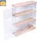 Nynelly Vitrine Murale en Acrylique Transparent à 3 étagères avec Porte – Présentoir Mural pour modèles, Figurines, Funko Pop, Pop Mart, Labubu, Sonny Angel, Smiski – Boîte de présentation