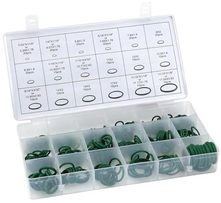 Supvox 270 Stück 18 Dichtungsringe Gummidichtung Ring-dichtung Wagen O-ring