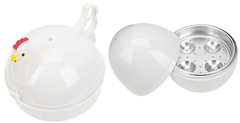 Zerodeko 2 Piezas Hervidor De De Verduras Para Microondas Escalfado Cocedor De En Microondas Huevo De Cocina Vaporera Taza Humeante Mini