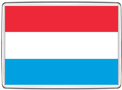 Pixly® Luxembourg Flag Fridge Magnet Large Jumbo Size Luxembourger Keepsake Country Souvenir Novelty Refrigerator Magnets Gift