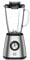 Jamie Oliver by Tefal Standmixer, benutzerfreundlich, 800 Watt Leistung, robuster Thermoglas-Behälter (1,25 L Nutzinhalt), Crushed-Ice-Funktion, 5 Geschwindigkeitsstufen, Edelstahl/Schwarz, BL43J810