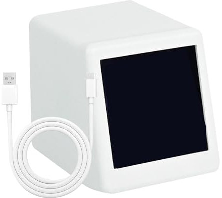 Smart Weather Station, Digital Desktop Weather Display, Wifi Weather Forecast Device, Smart Air Quality Monitor, Real-Time Weather Desktop Station, Weather Station for Home