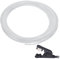 Zocipro 10 Meter PTFE Schlauch 4mm x 2,5mm, PTFE Tube 3D Drucker Schlauch, PTFE Teflonschlauch mit Cutter für 1,75 mm 3D Drucker Filament, Kompatibel mit Creality K1/K1 Max/Ender 3 V3, Weiß
