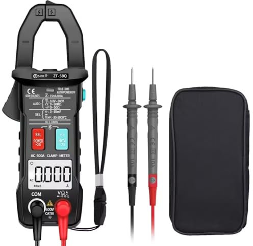 ZOYI ZT-5BQ Multimetro a pinza 6000 conteggi DC/AC Tensione Corrente Tester Wireless Digitale Capacità Voltmetro Intelligente Amperometro Auto Range Condensatore NCV