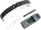 WUURAA Massives Edelstahl-Universal-Uhrenarmband 6mm 8mm 10mm 12mm 14mm Damen Ersetzen Sie die Metall-Uhrenkette(Black,6mm)
