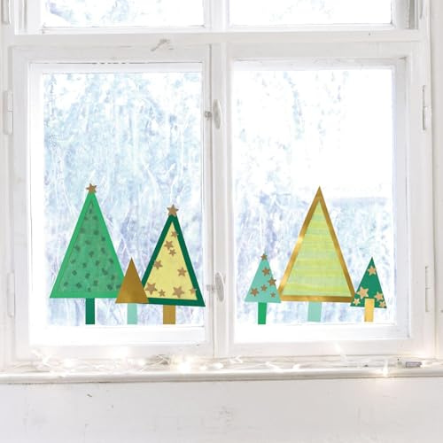Bastelset - Fensterbild Waldzauber