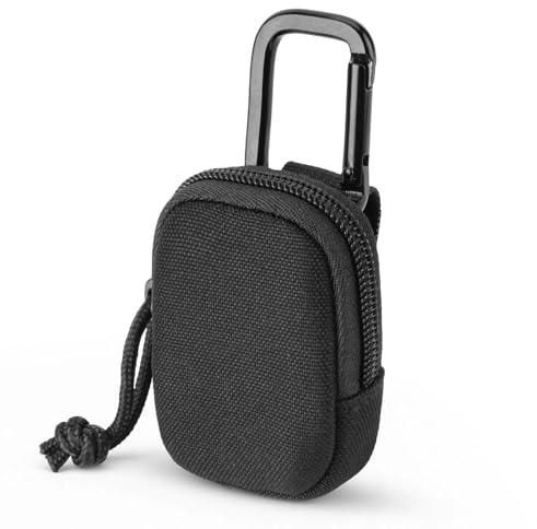 Xxerciz Flashlight Pouch Compatible with WUBEN G5 Rechargeable EDC Flashlight, 900D Nylon Flash Light Holder Holster Carrying Case with Metal Carabiner Belt Loop (Only Case)