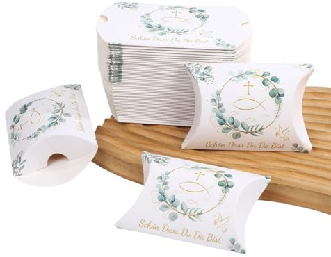 HAPZUR 30 Stück Schön Dass Du Da Bist Gastgeschenke Geschenkboxen Taufe Kommunion Konfirmation Gastgeschenk Box Hochzeit Geschenkboxen