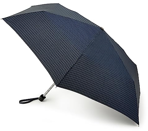 Fulton Fulton Miniflat 1 Black Unisex_adult Umbrella Black One Size