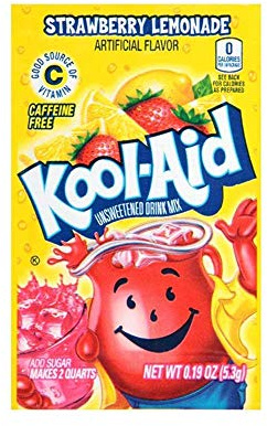 Kool Aid Drink Mix Strawberry Lemonade Probiertüten