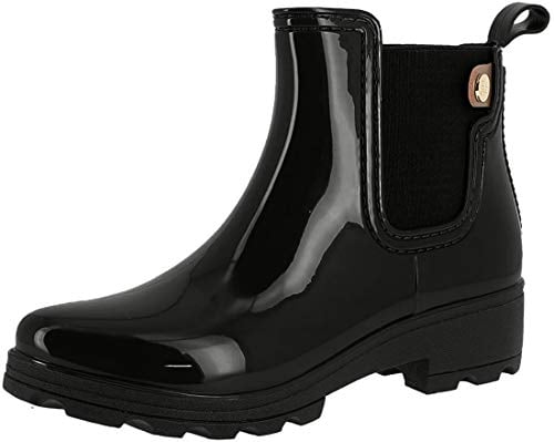 Botas de Agua Negras para Mujer 40840