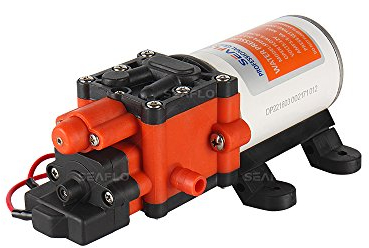 Seaflo Bomba de diafragma DC Serie 22 12V 5.0LPM 100PSI