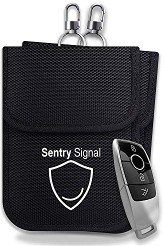 Sentry Signal Faraday-Tasche für Funk-Autoschlüssel, mit Blockierfunktion, Diebstahlschutz