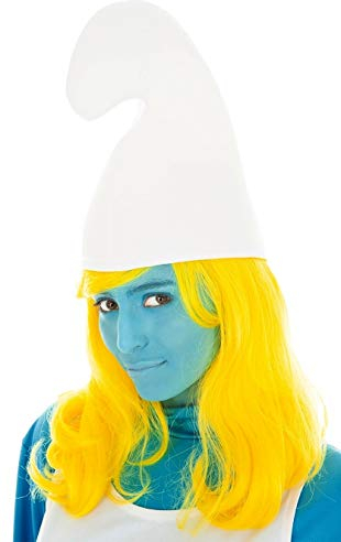 Schlumpfine-Perücke für Damen Die Schlümpfe Accessoire blond