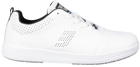 SAFETY JOGGER Leichte Arbeitsschuhe für Damen und Herren 47 EU - ELIS - Weite Turnschuhe, Atmungsaktive, Waterfeste, Bequeme und rutschfeste Sicherheitsschuhe, für Pflege und Gastronomie