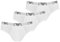 Emporio Armani CC715 Brief Herren Slips 3er Pack XXL Weiss (16510)