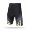 YFPICO Kinder Fahrrad-Shorts/Rad-Hose Mit Innenhose/Mountainbike - Atmungsaktiv schnelltrocknend, Schwarz+Grün, 134/140