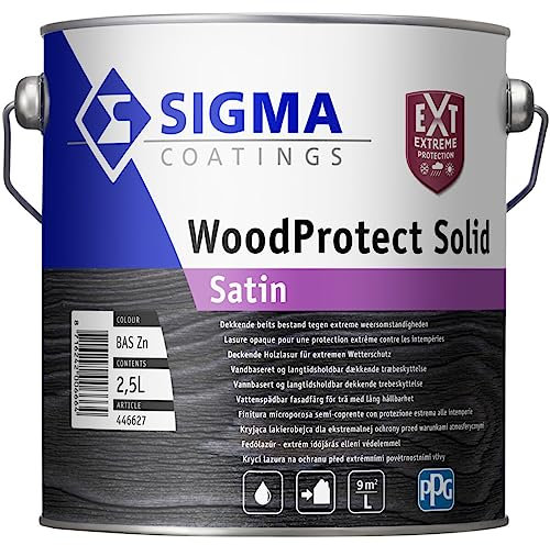 WOODPROTECT SOLID VERNICE SEMI COPRENTE EFFETTO SHABBY PER LEGNO (5LT) (EX SIGMALAN WETTERSCHUTZ)